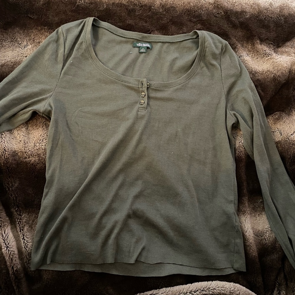 Wild Fable Cropped Long Sleeve